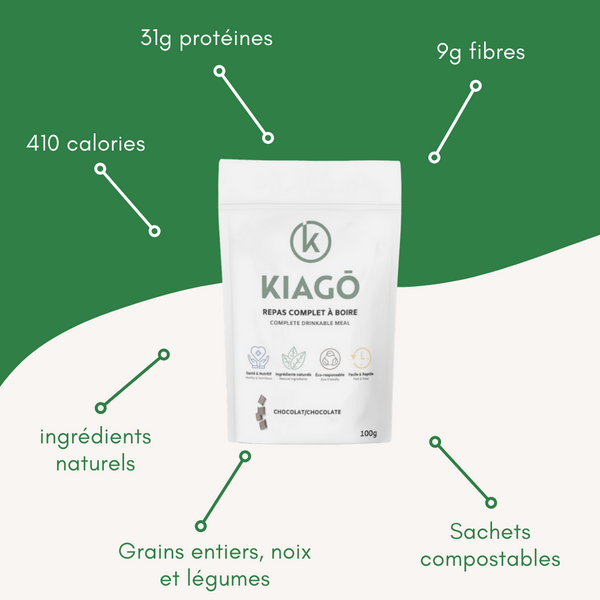 Classic Drinkable Meal Cappuccino (100g) KIAGO Nutrition