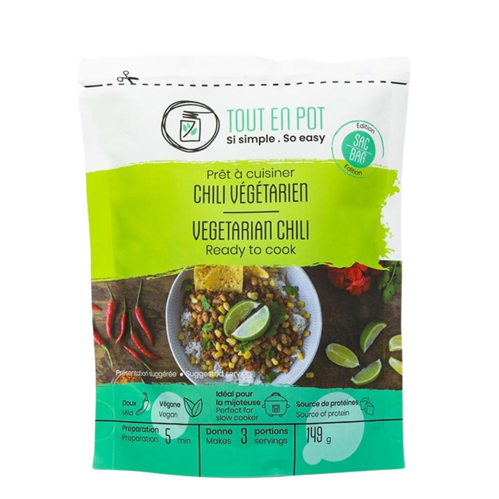 Chili végétarien - TOUT EN POT