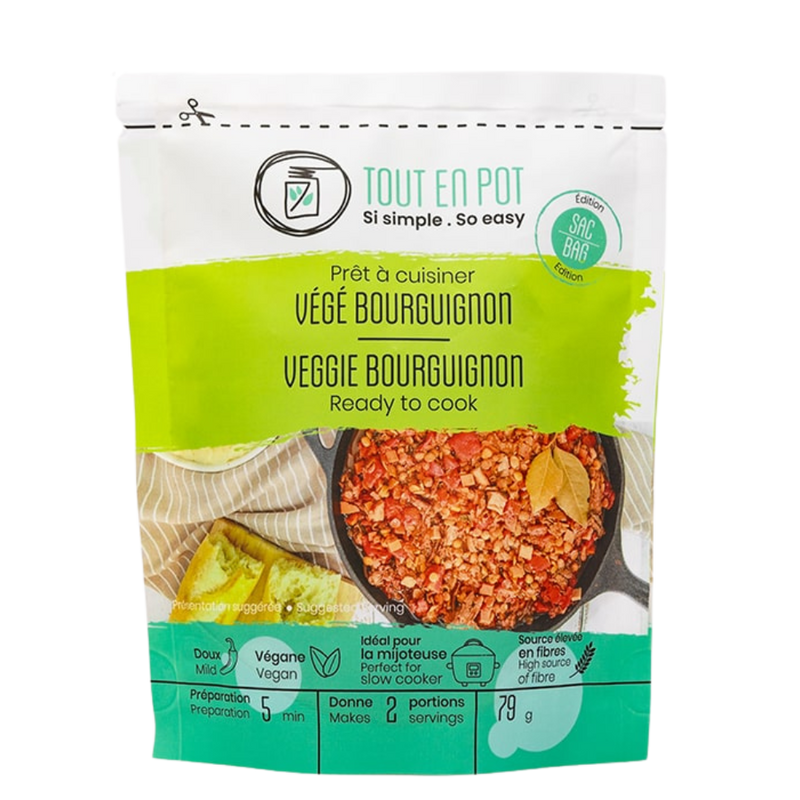 Veggie Bourguignon - TOUT EN POT