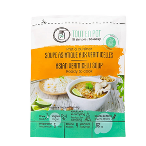 Soupe asiatique aux vermicelles - TOUT EN POT