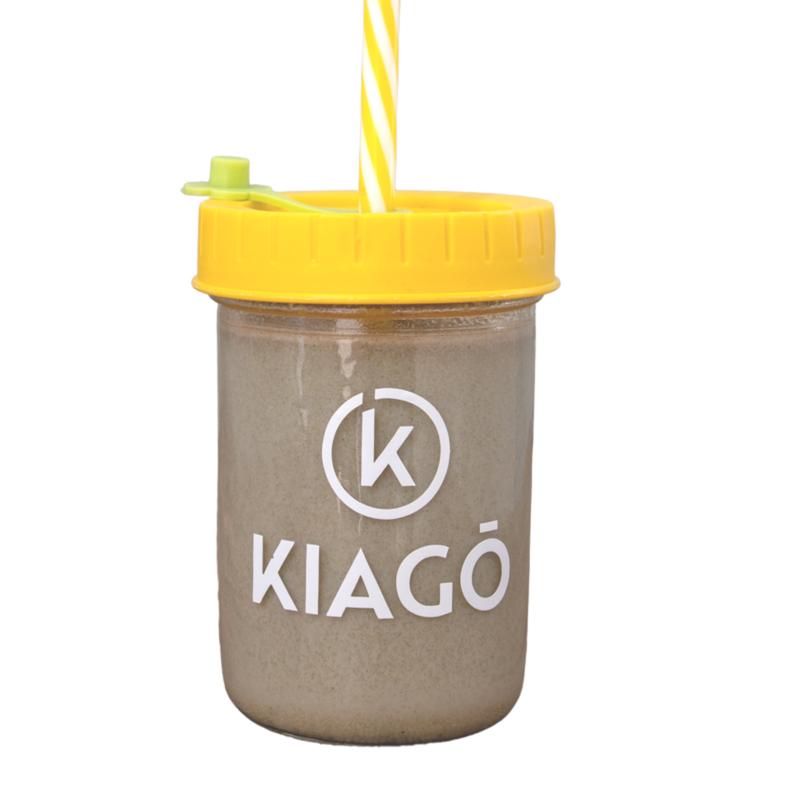 Petite bouteille KIAGO avec paille (Enfant)